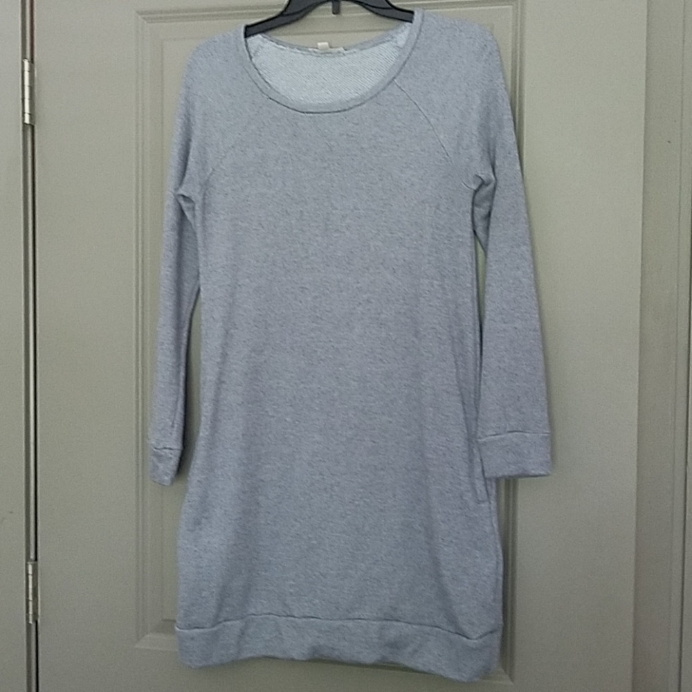 Grey Tunic Sweatshirt